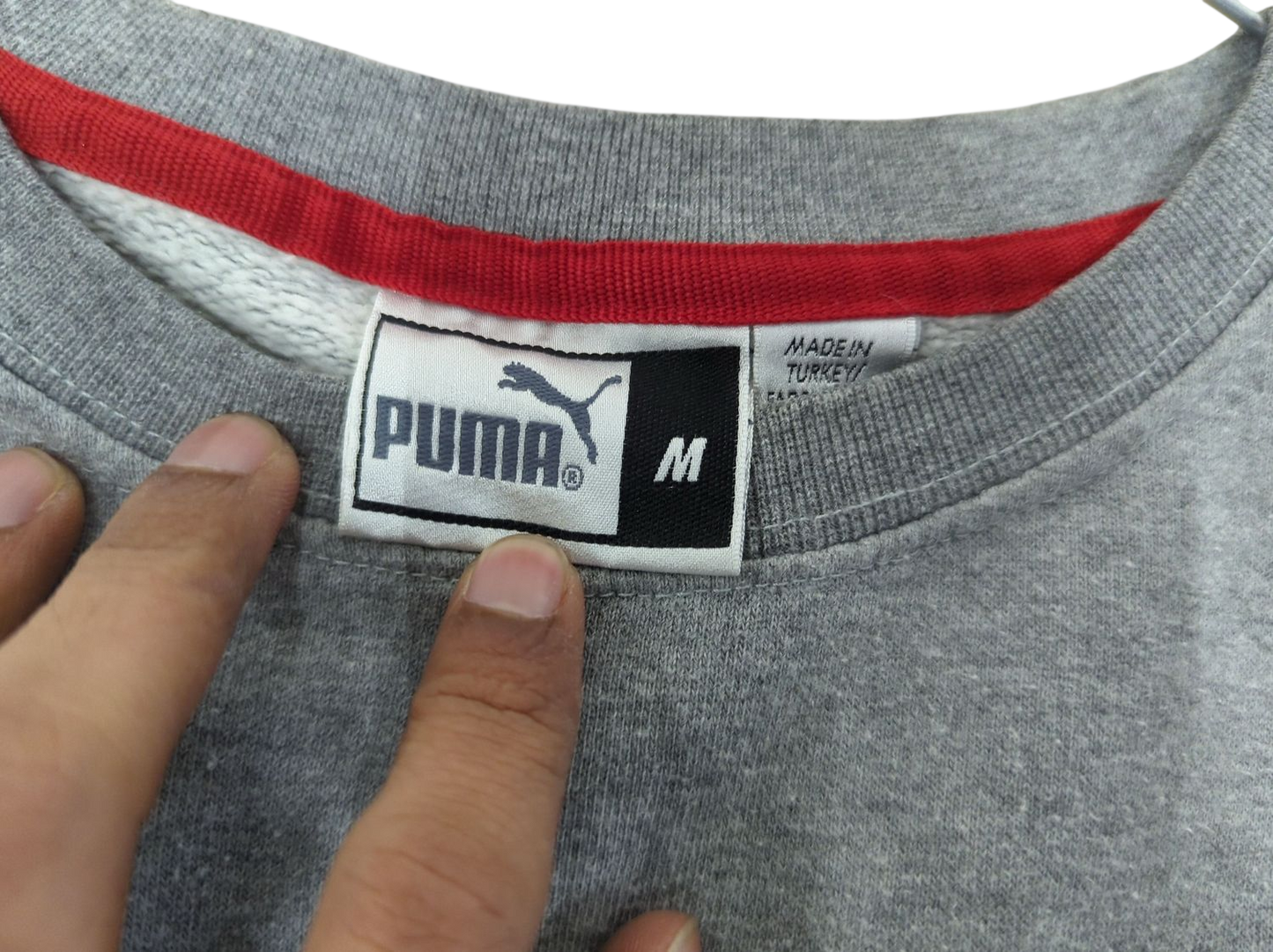 Puma Grey Sweatshirt - Men's Size M