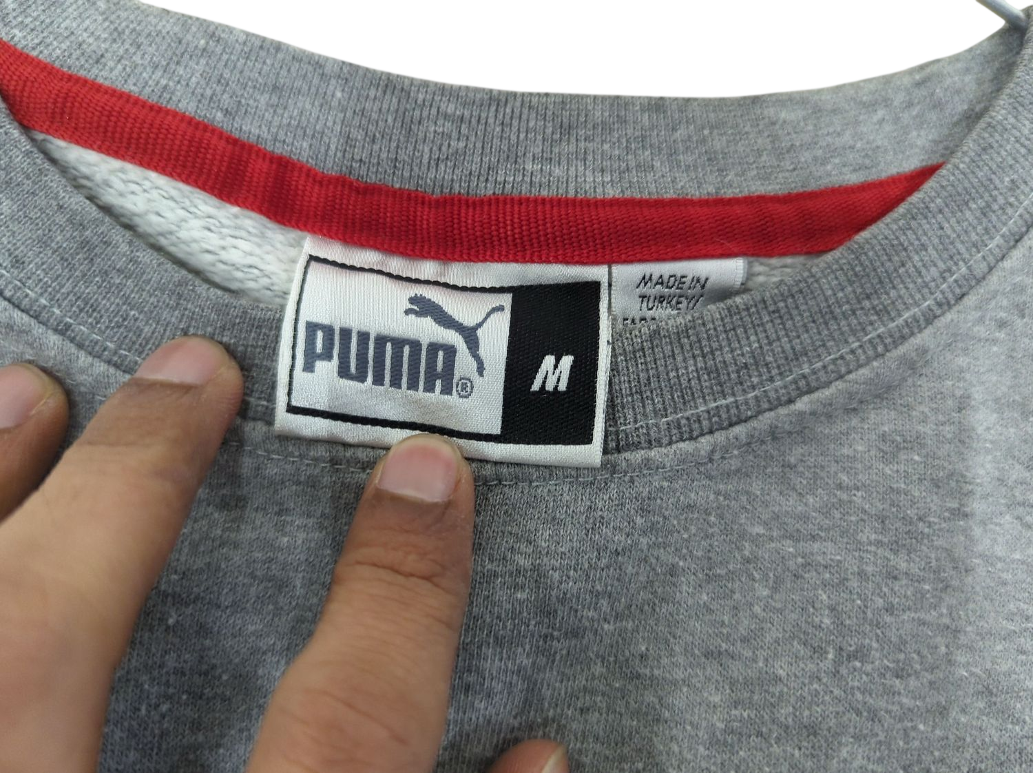 Puma Grey Sweatshirt - Men's Size M