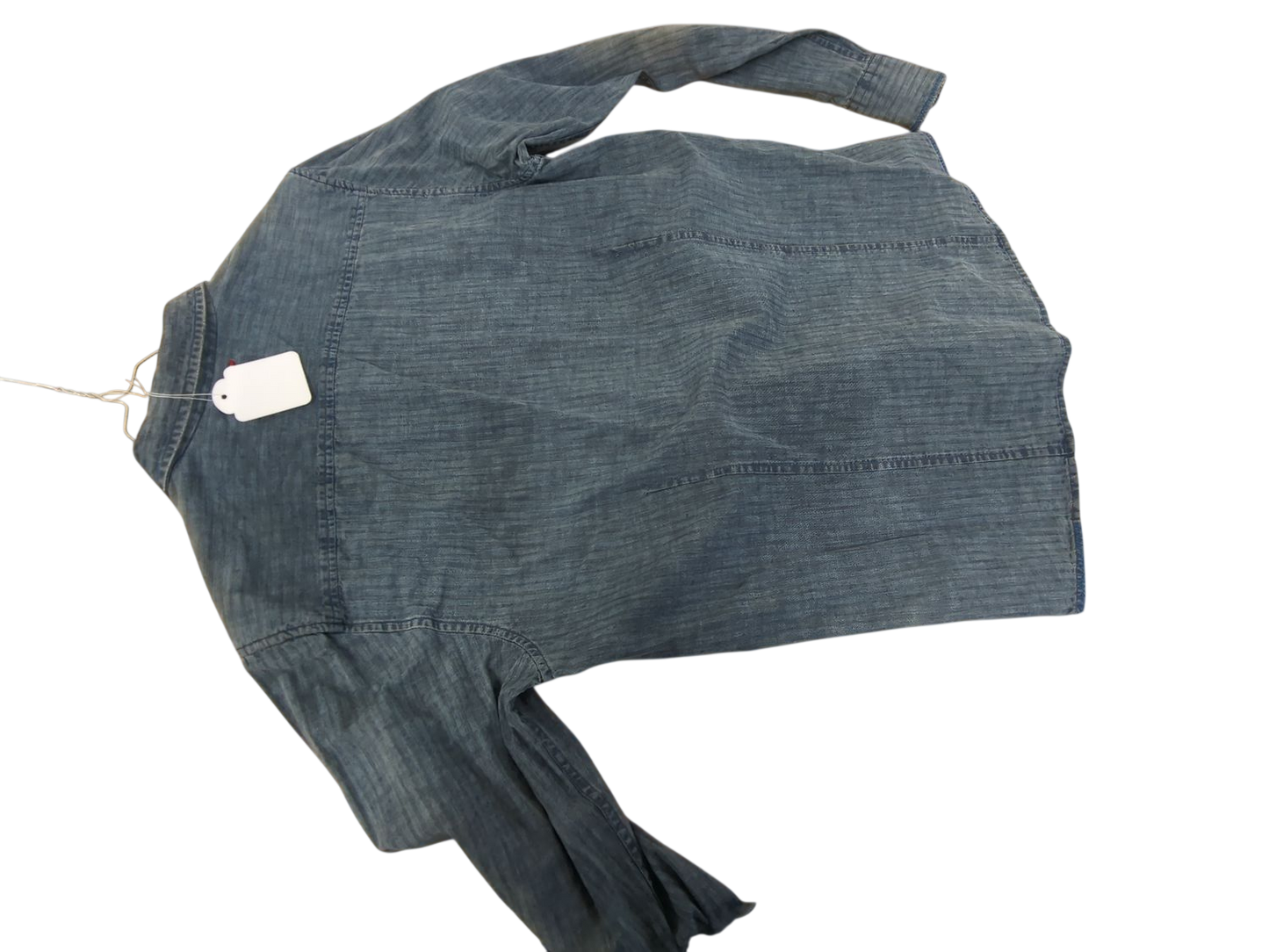 Napapijri Men's Denim Button-Down Shirt - Long Sleeve