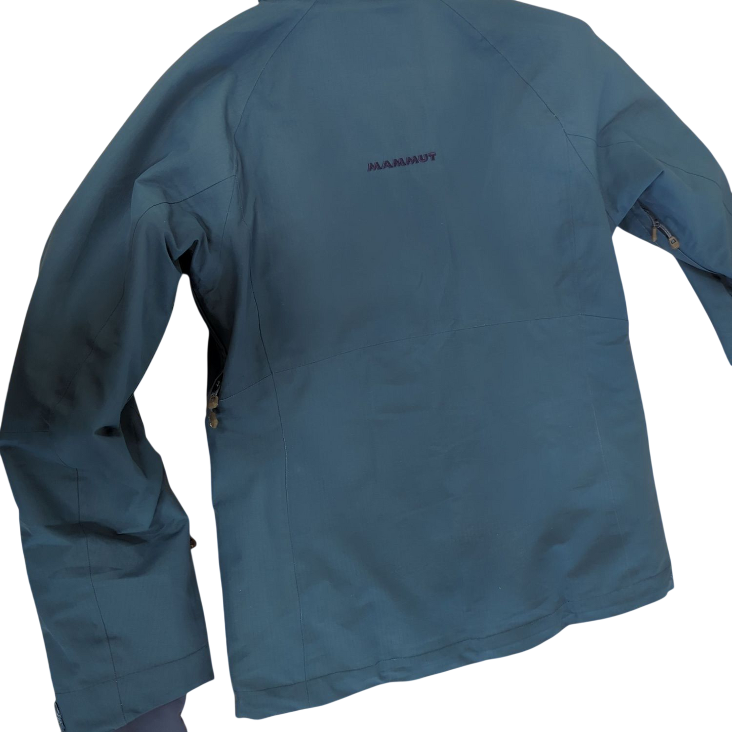 Mammut Blue Windbreaker Jacket - Size XS