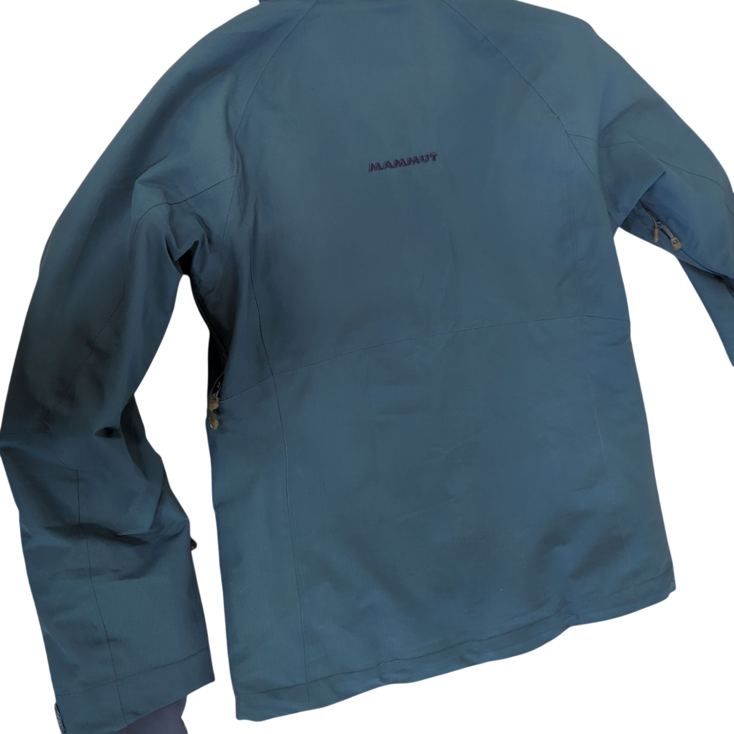 Mammut Blue Windbreaker Jacket - Size XS