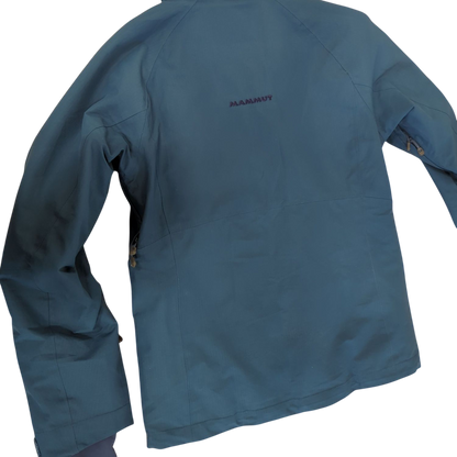 Mammut Blue Windbreaker Jacket - Size XS