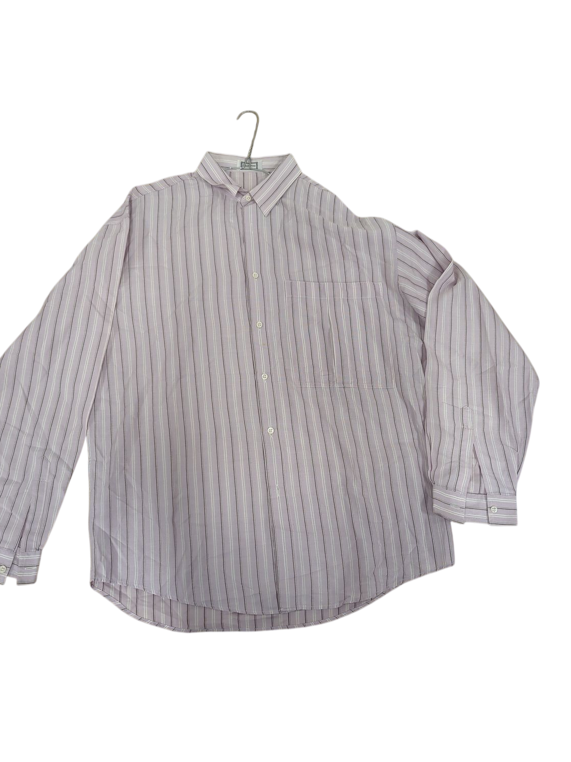 Giamversace Pink Striped Button-Down Shirt