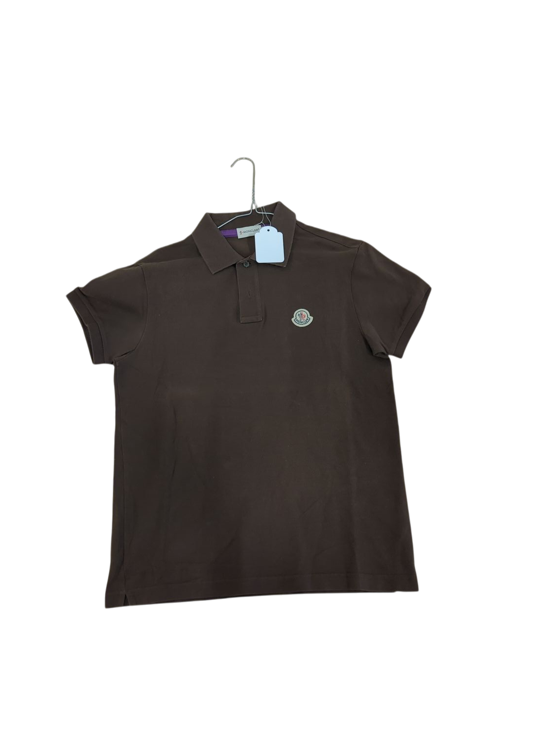 Moncler Brown Polo Shirt - Size M