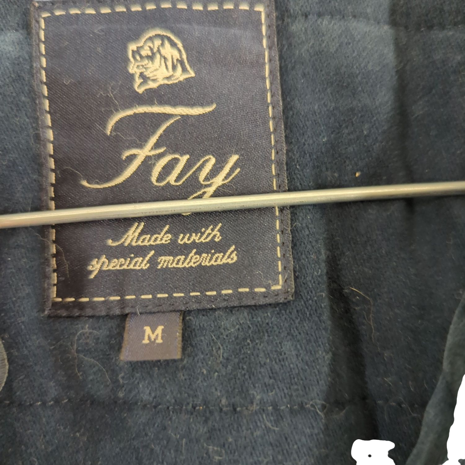 Fay Navy Field Jacket - Men's Size M
