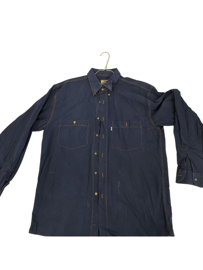 Levi's Strauss & Co Navy Denim Shirt - Size L