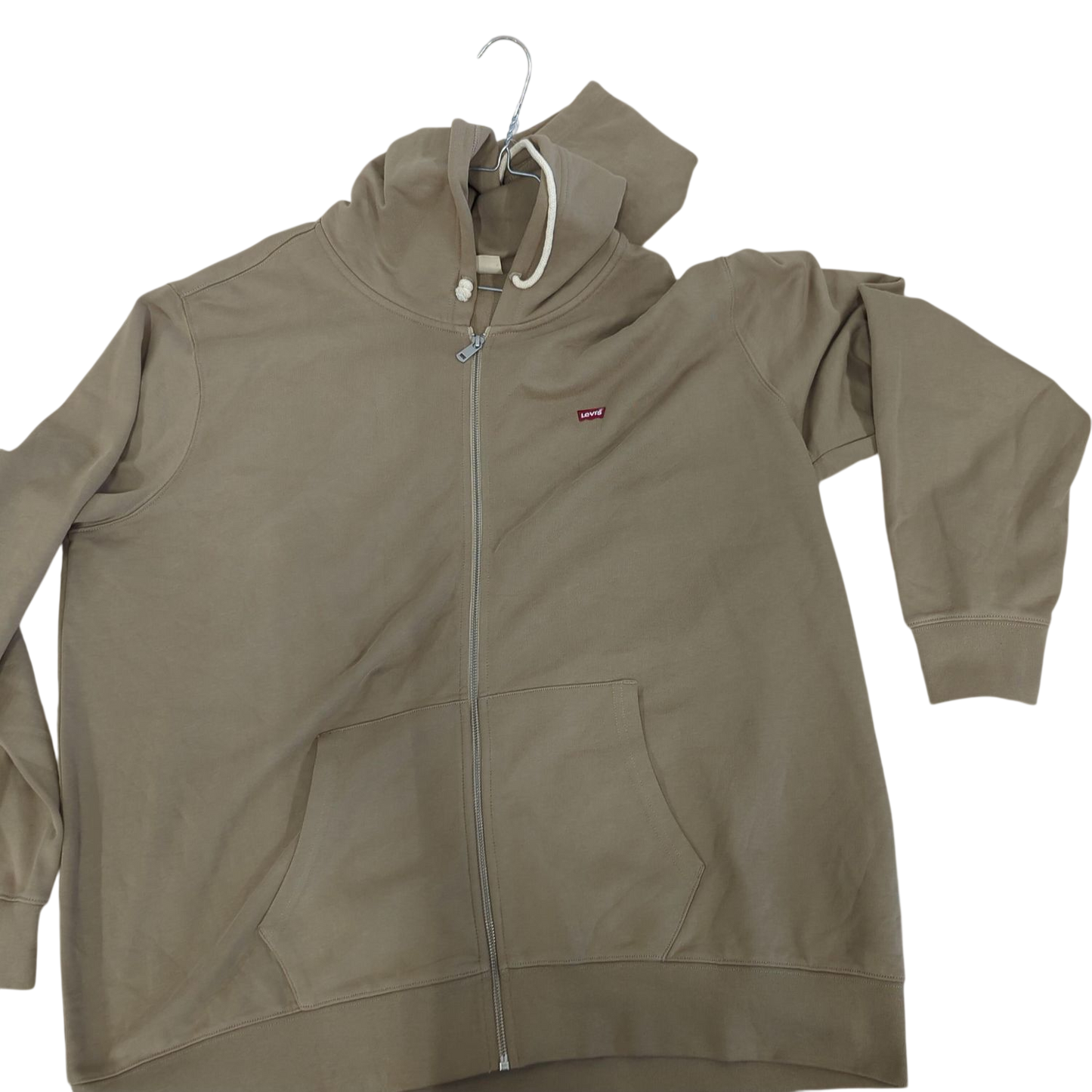Levi's Beige Zip-Up Jacket - Size XXL