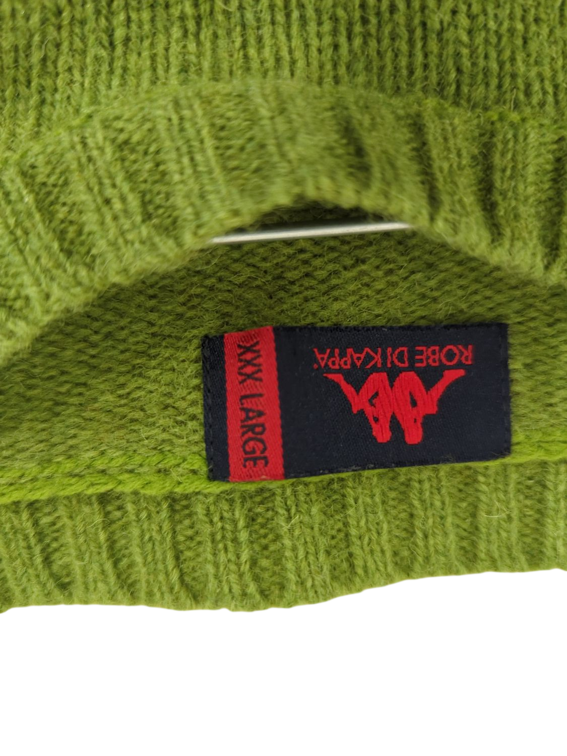 Robe di Kappa Green Wool Blend Sweater - Size XXX Large