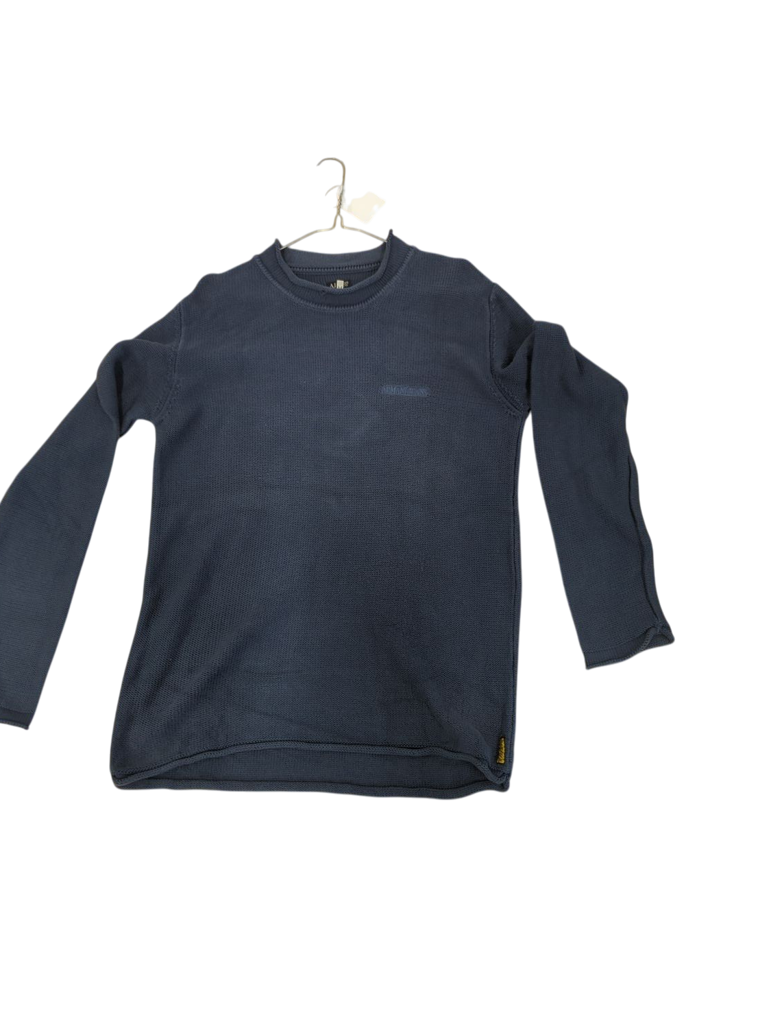 Armani Jeans Navy Crew Neck Sweater - Size M