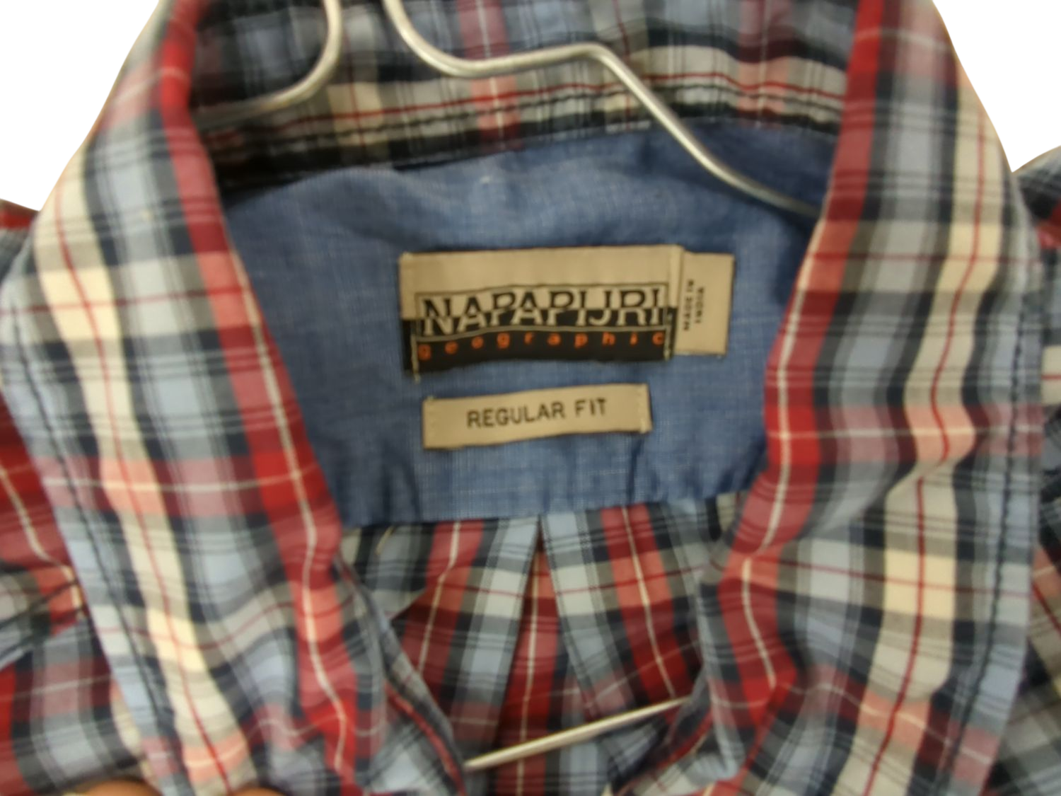 Napapijri Men's Plaid Button-Down Shirt - Regular Fit