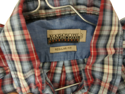 Napapijri Men's Plaid Button-Down Shirt - Regular Fit