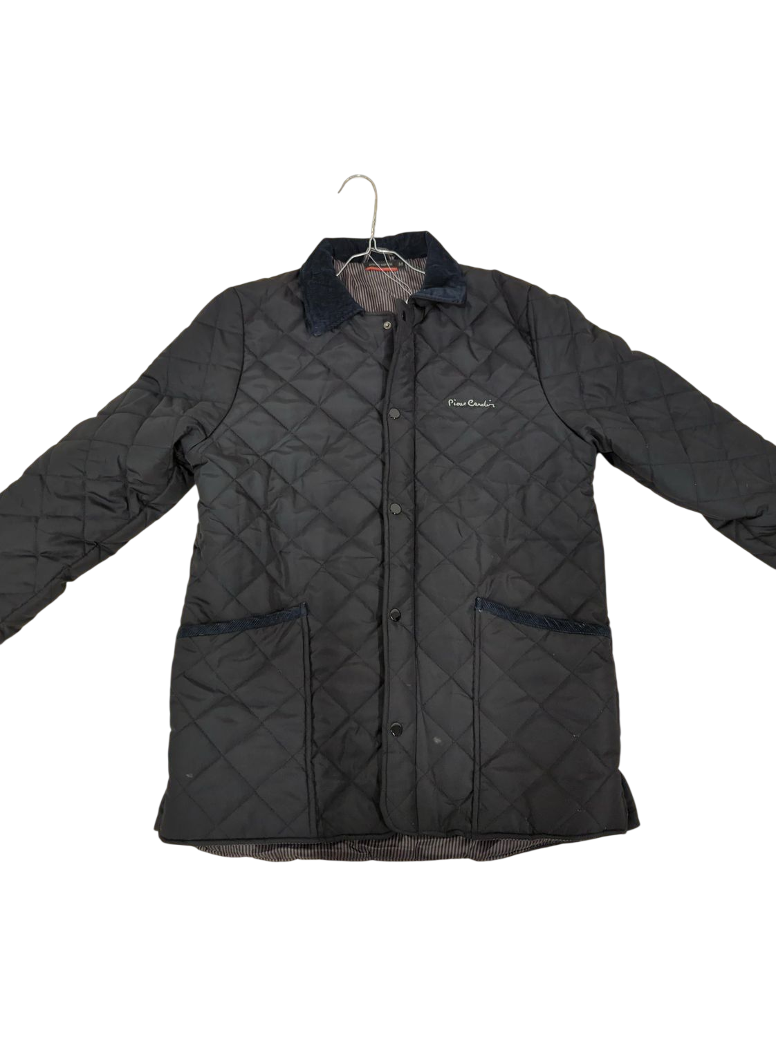 Pierre Cardin Black Quilted Jacket - Men's Size M