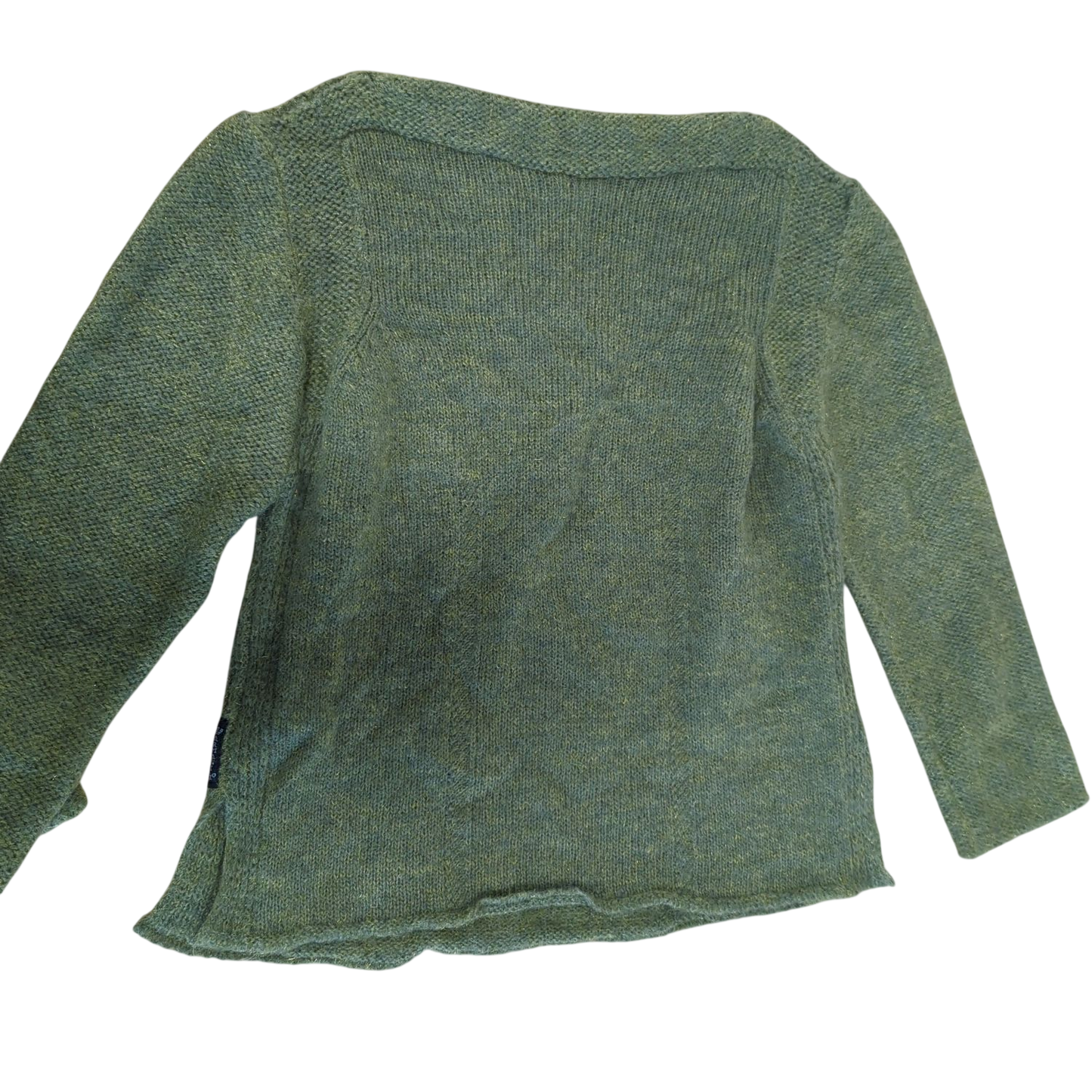 Vintage Army & Navy Green Wool Sweater - Made in Italy - Size 42