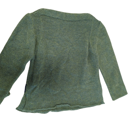 Vintage Army & Navy Green Wool Sweater - Made in Italy - Size 42