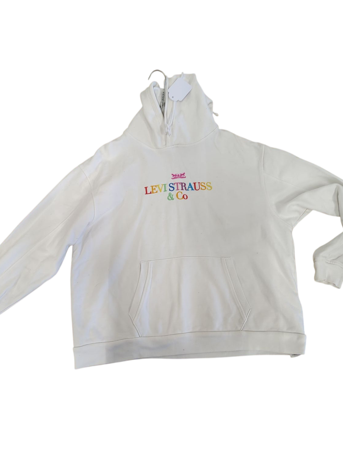 Levi's Strauss & Co White Hoodie - Size M