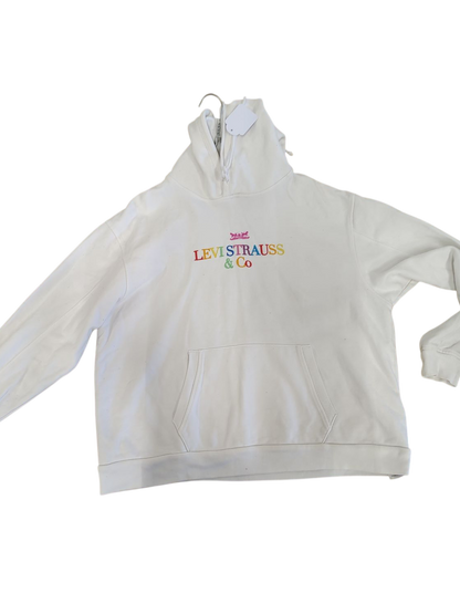 Levi's Strauss & Co White Hoodie - Size M
