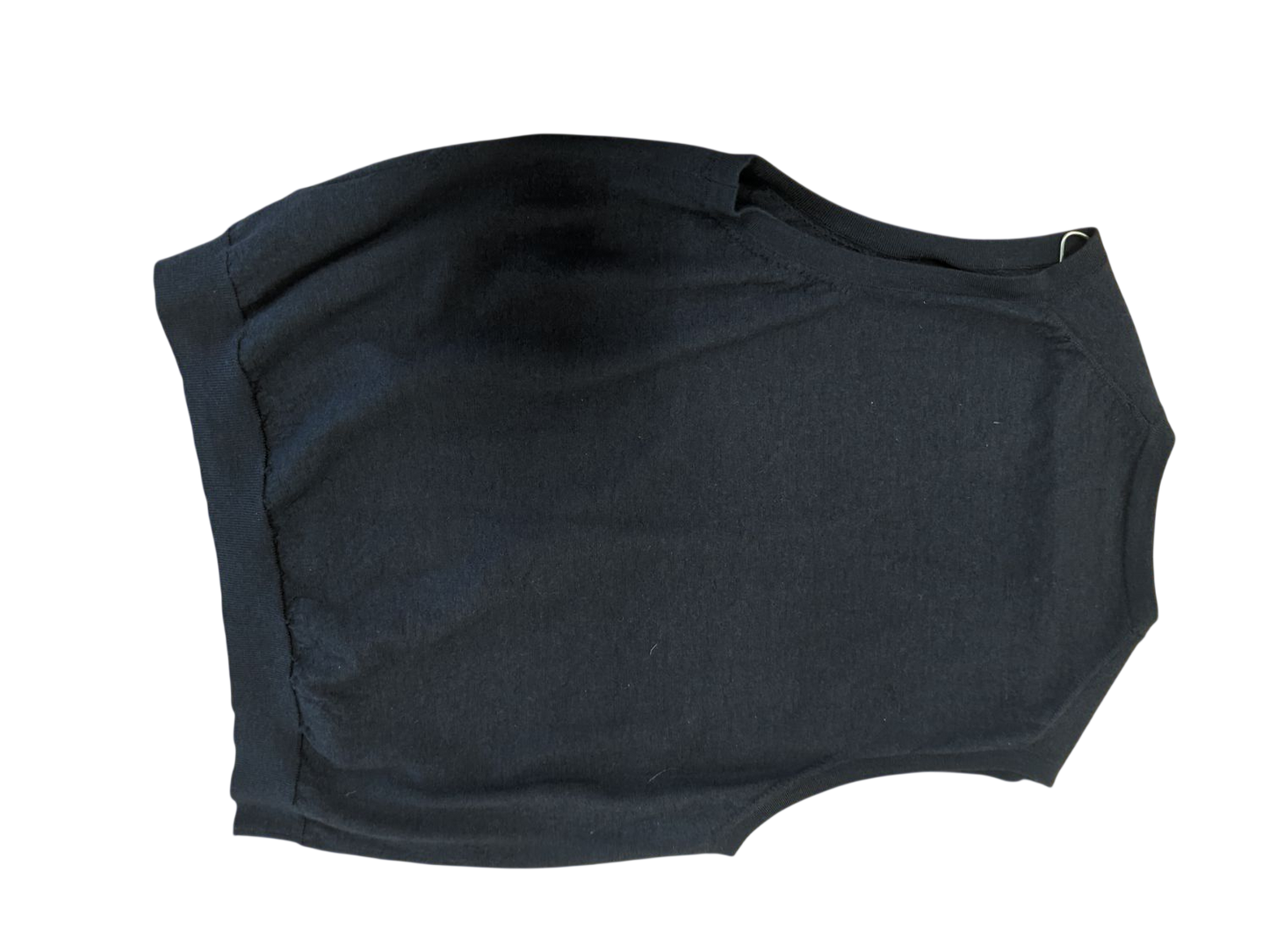 Marvelis Navy Sleeveless Button-Down Shirt - Size 3XL