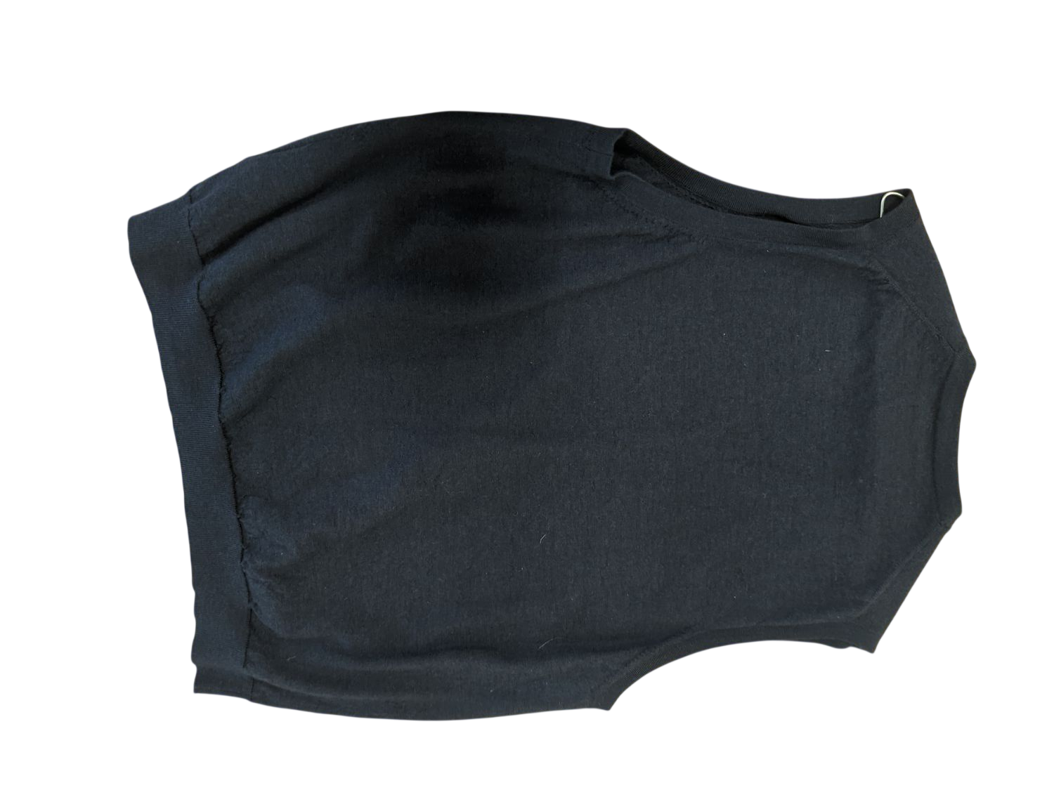 Marvelis Navy Sleeveless Button-Down Shirt - Size 3XL