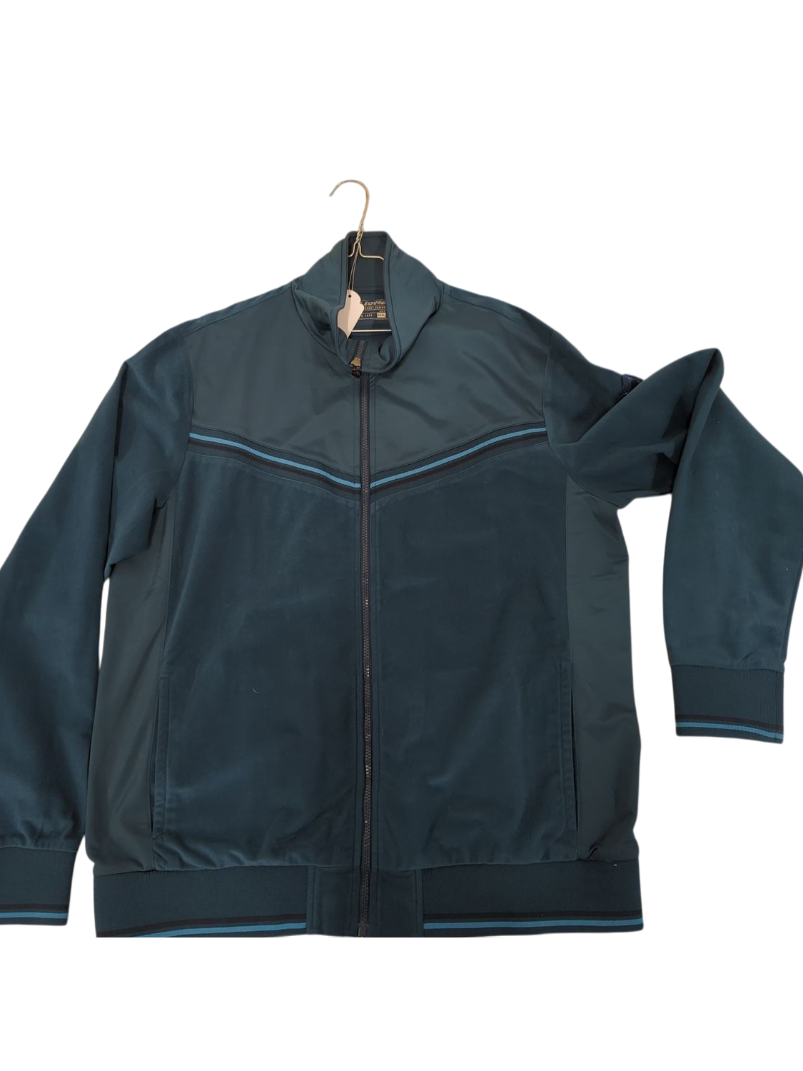 Lotto Italian Sport Design Teal Windbreaker Jacket - Size XXXL