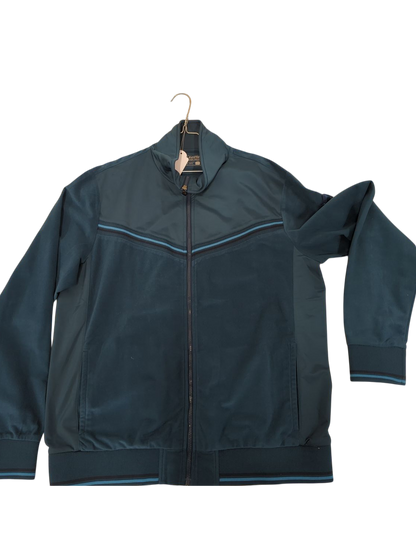 Lotto Italian Sport Design Teal Windbreaker Jacket - Size XXXL