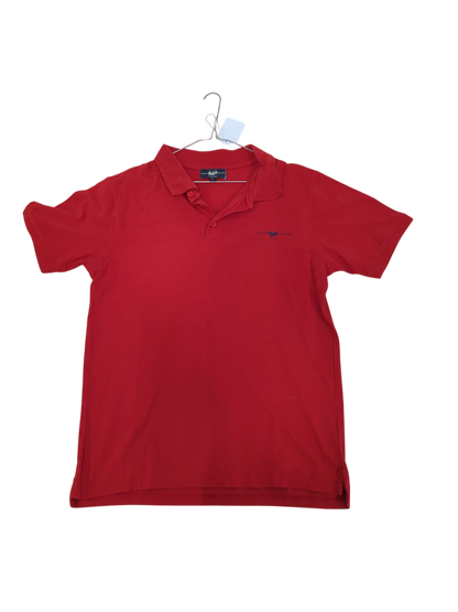 Harvey Miller Polo Club Red Polo Shirt - Size L