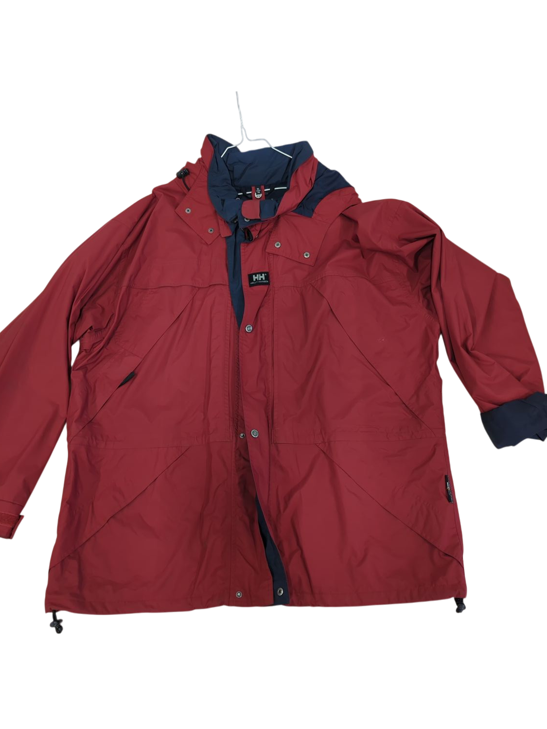 Helly Hansen Red Windbreaker Jacket - Size XL