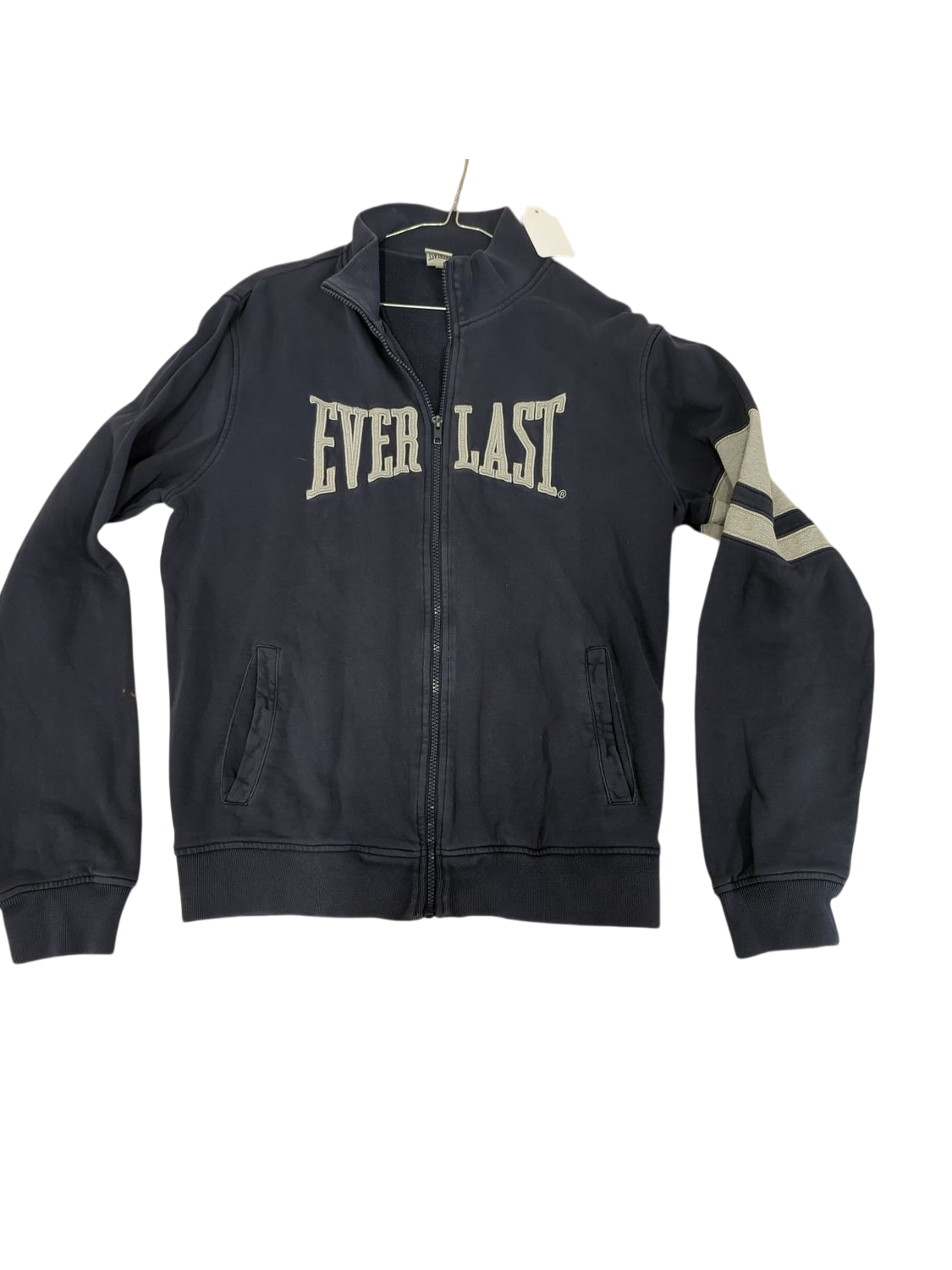 Everlast Navy Blue Zip-Up Sweatshirt - Size L