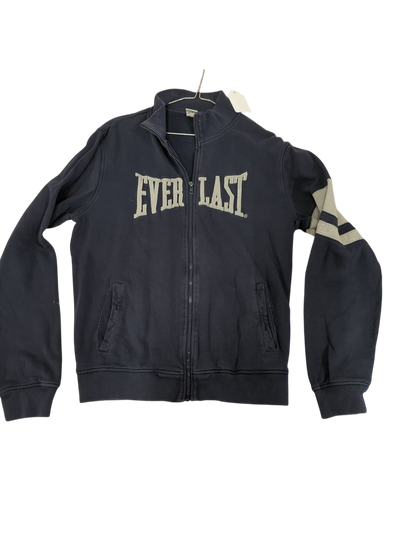 Everlast Navy Blue Zip-Up Sweatshirt - Size L