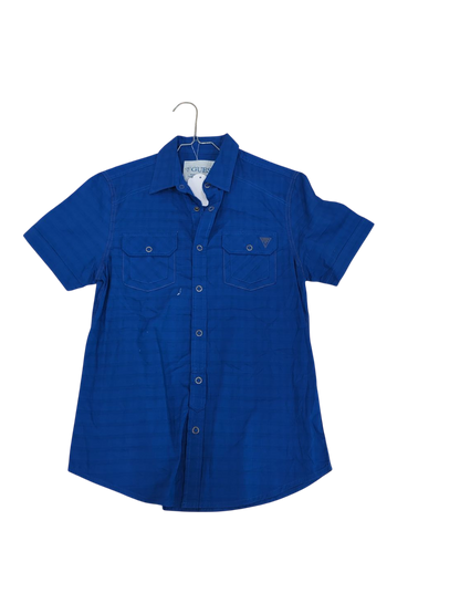 Guess Royal Blue Button-Down Shirt - Size S/P