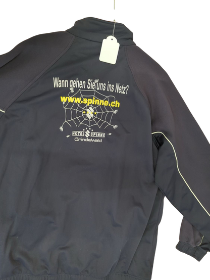 Puma Navy & Red Windbreaker Jacket - Size L - Hotel Strike