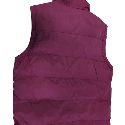 Kappa Burgundy Sleeveless Vest - Size Large
