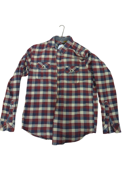 Timberland Earthkeepers Plaid Button-Down Shirt - Size Slim