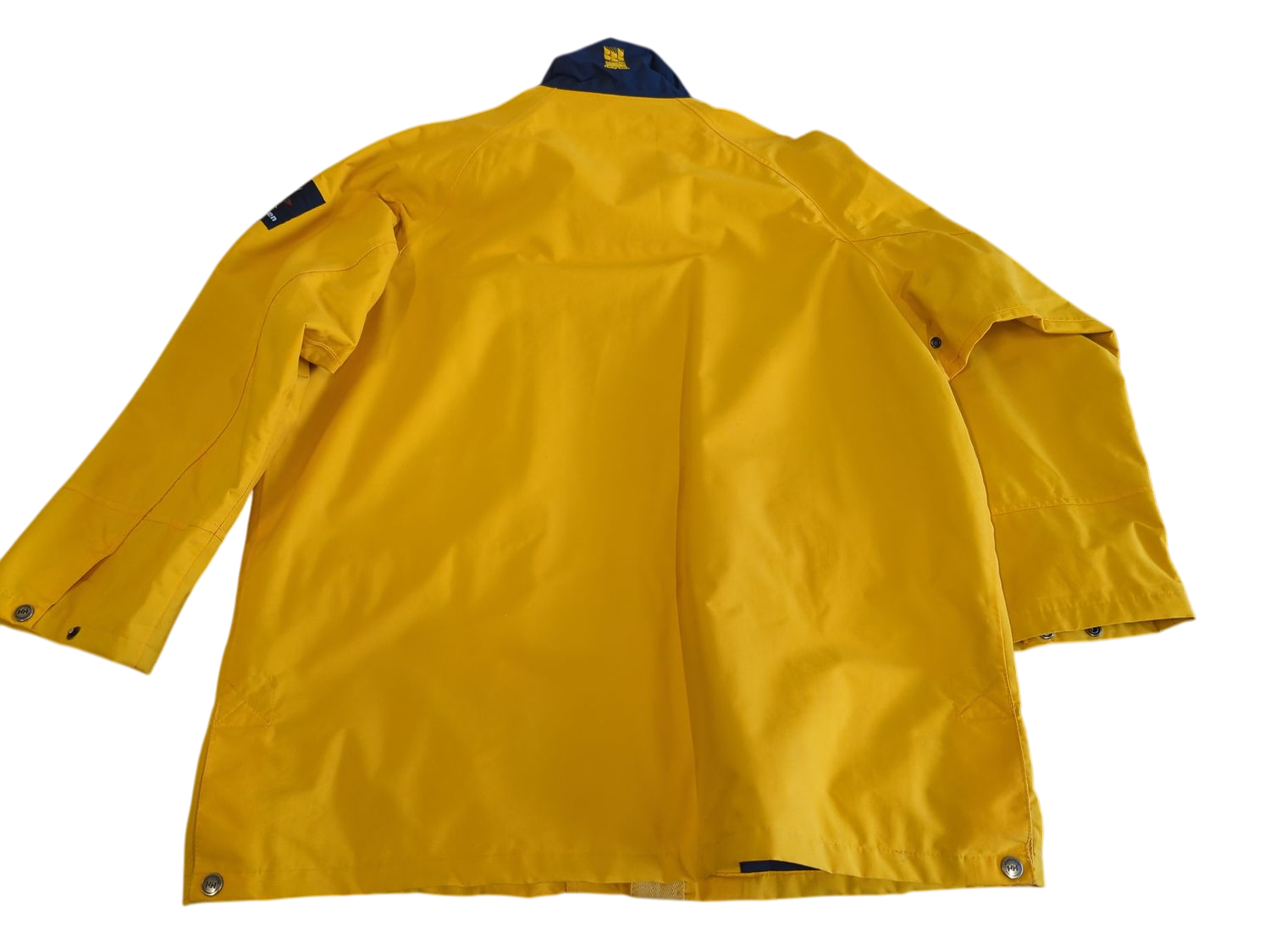 Helly Hansen Yellow Waterproof Sailing Jacket - Vintage Windbreaker