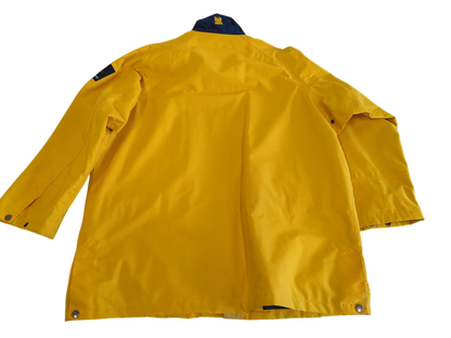 Helly Hansen Yellow Waterproof Sailing Jacket - Vintage Windbreaker