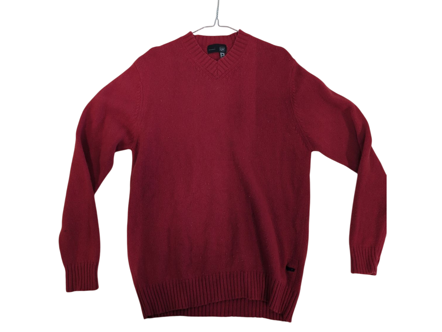 GAS Red Wool Sweater - Men's Size M