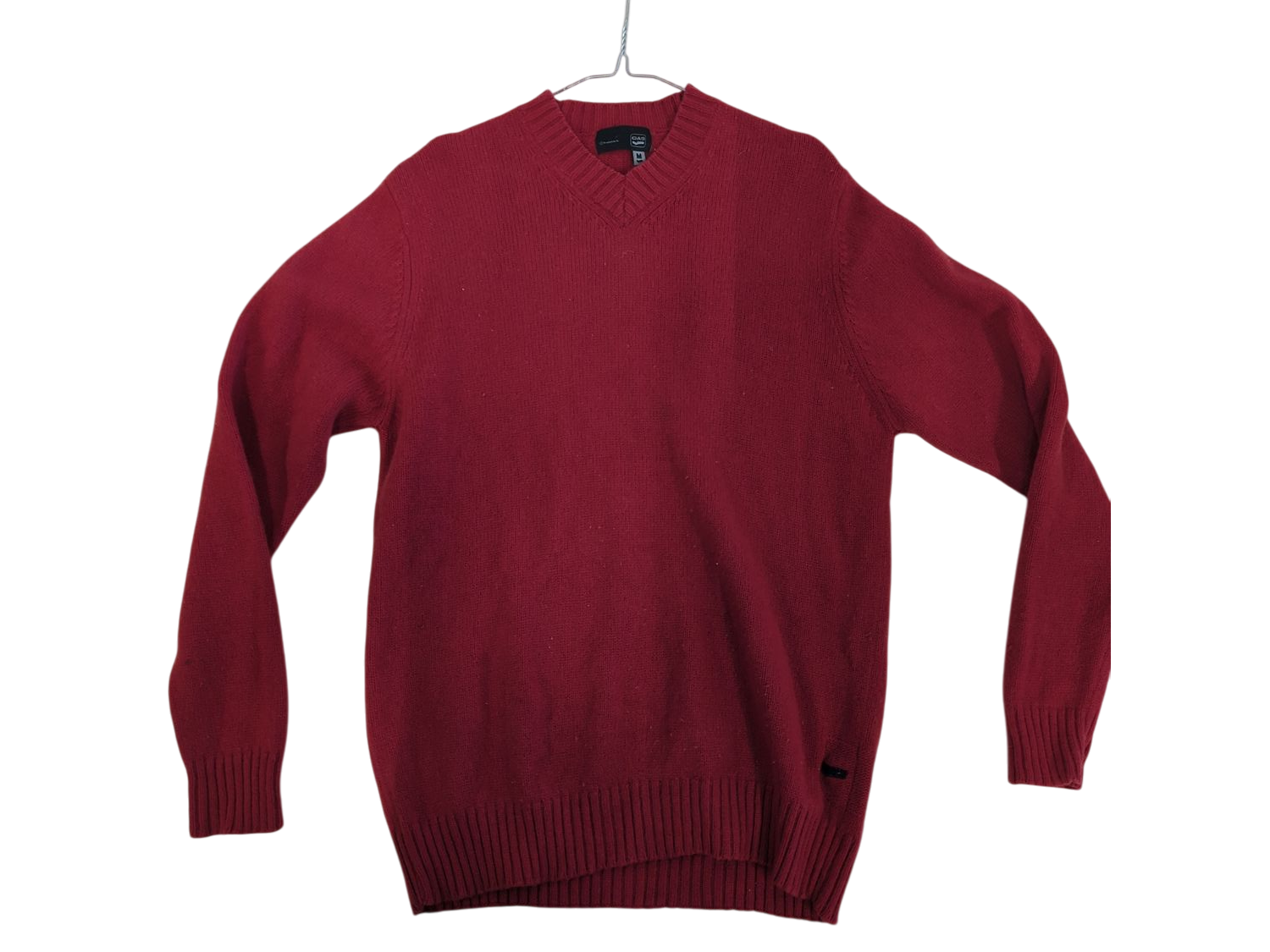 GAS Red Wool Sweater - Men's Size M