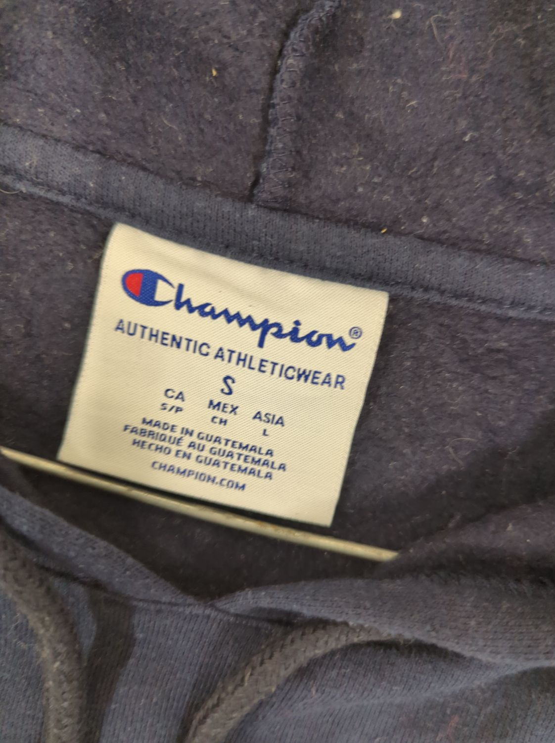 Champion Notre Dame Navy Sweatshirt - Size S