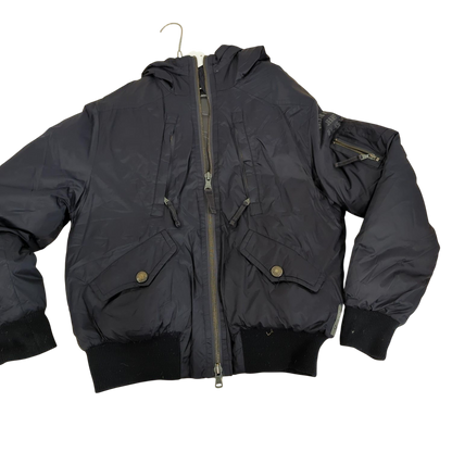 Calvin Klein Black Bomber Jacket - Size L