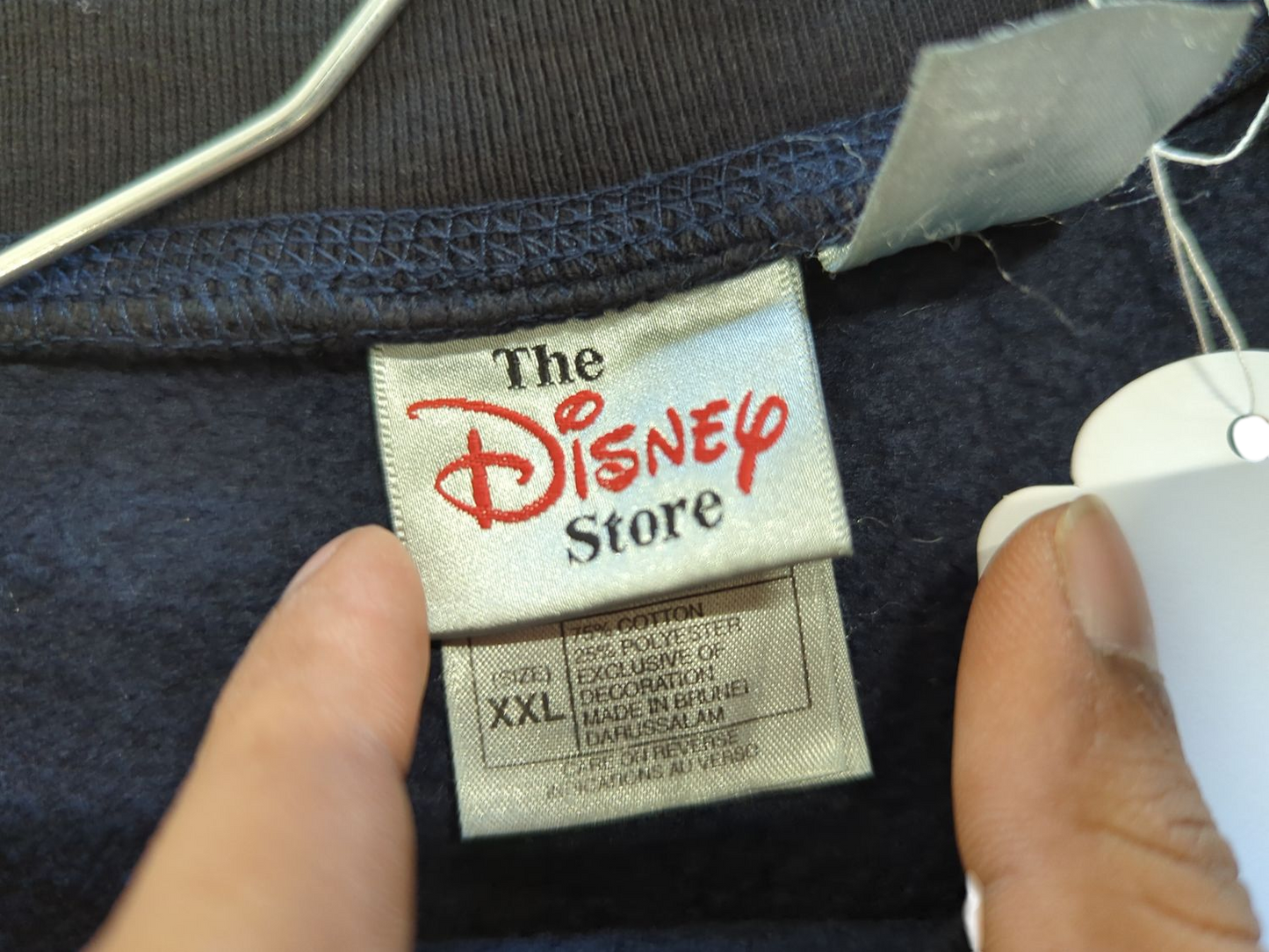 Disney Store Black Sweatshirt with Yoda Character - Size XXL