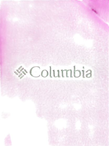 Columbia Pink/Purple Fleece Jacket - Size L