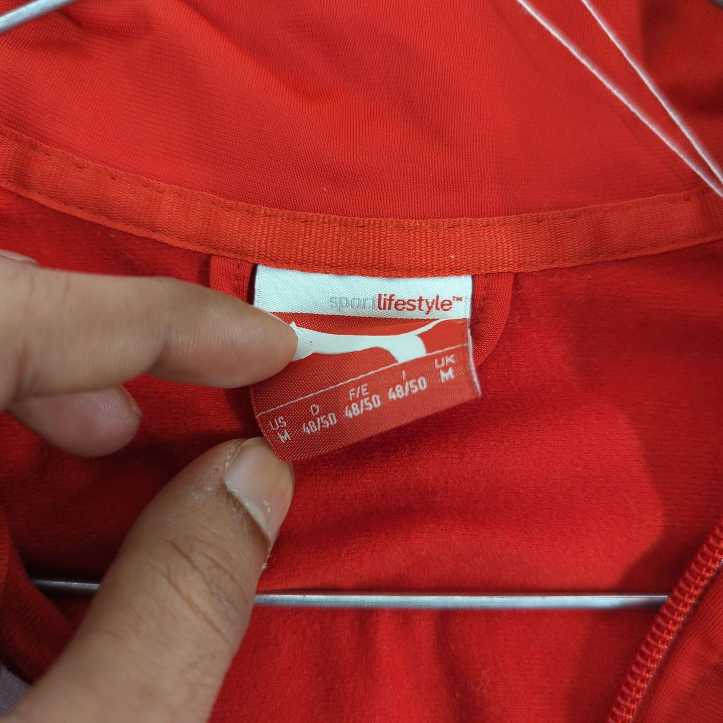 Puma Tricolor Full-Zip Track Jacket - Size M