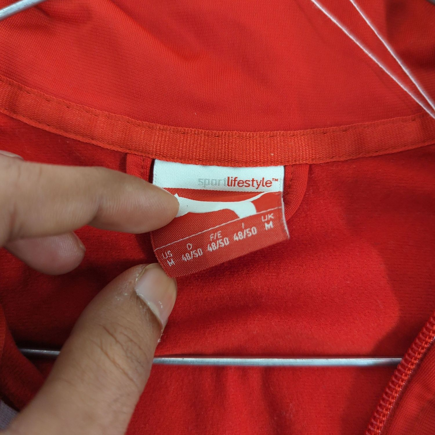 Puma Tricolor Full-Zip Track Jacket - Size M