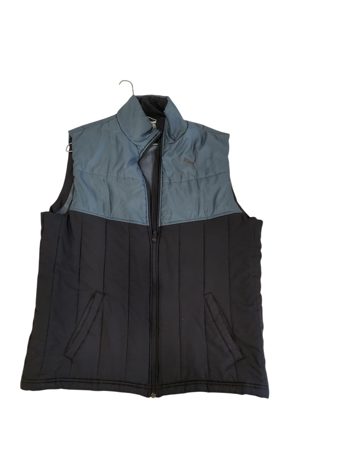 Puma Black & Grey Running Vest - Men's Size XL