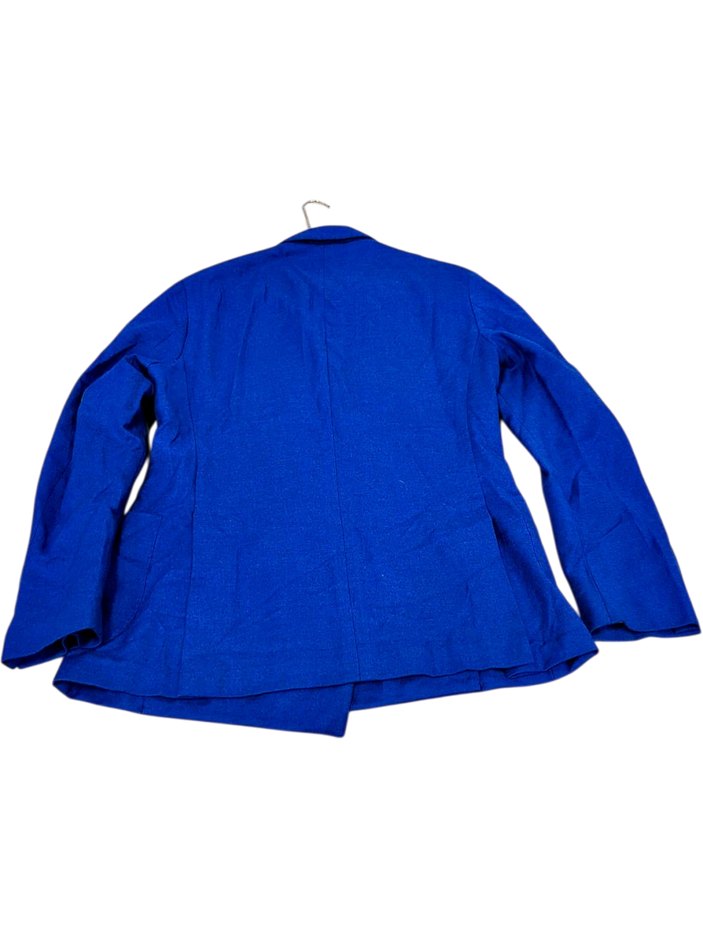 MB Napoli Royal Blue Double-Breasted Wool & Cashmere Blazer