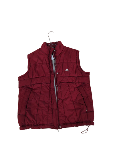 Adidas Burgundy Padded Vest - Size 52