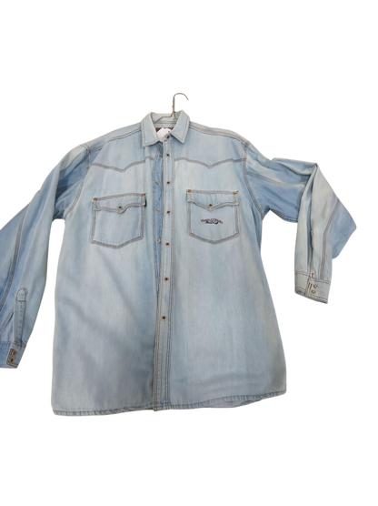 Marco Polo Denim Button Down Shirt - Size M