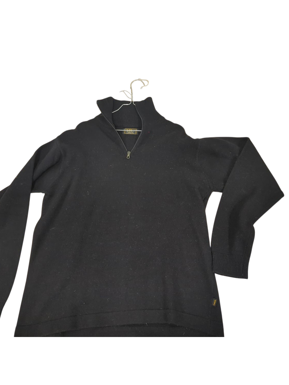 Lee Black Wool Sweater - Size XL