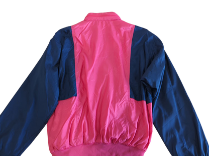 Vintage Adidas Pink & Navy Windbreaker Jacket - Size 42
