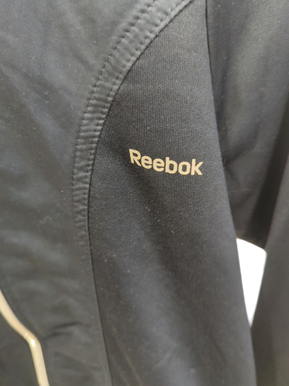 Reebok Black Windbreaker Jacket with Hood - Men's