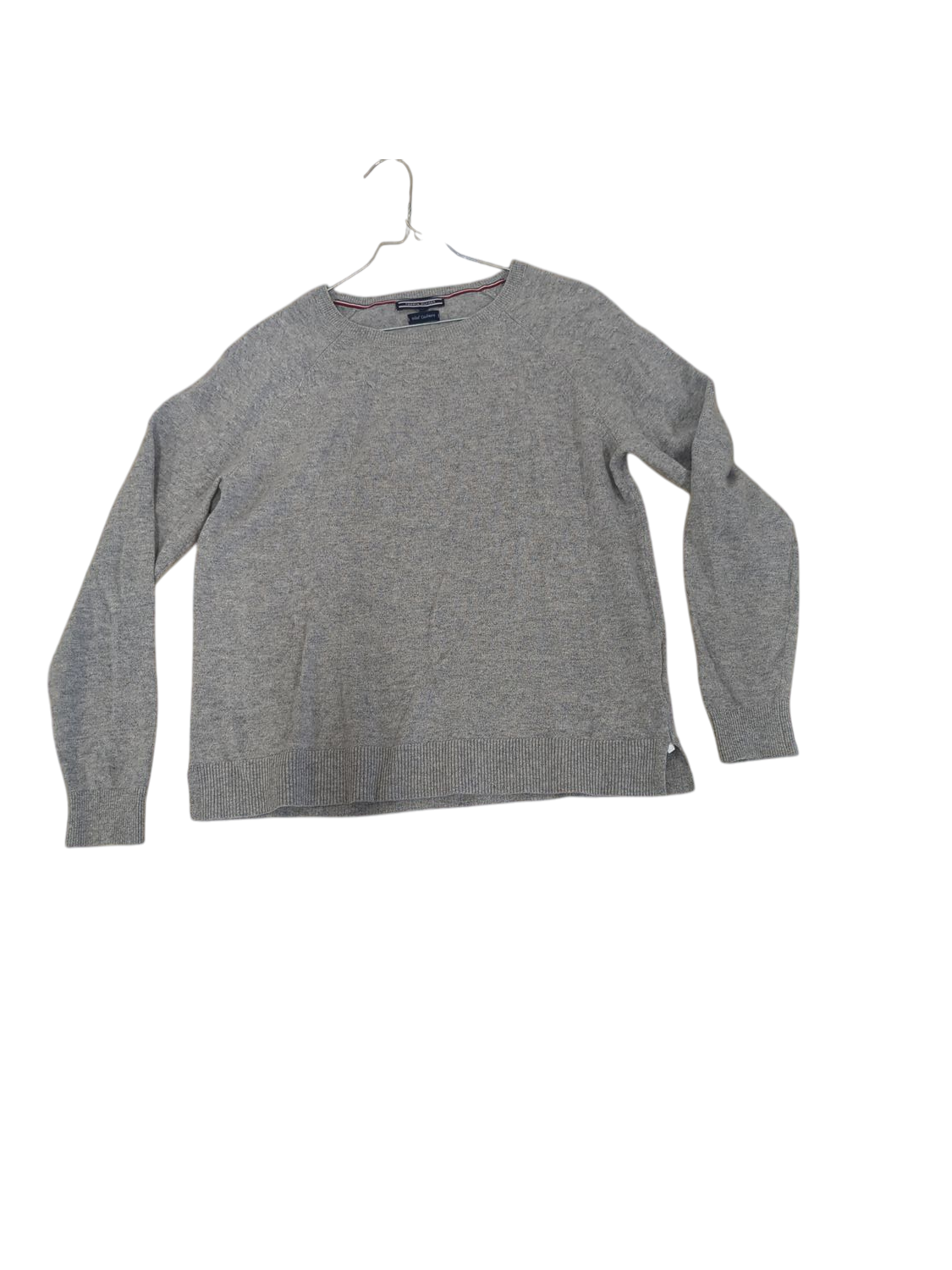 Tommy Hilfiger Grey Wool Cashmere Sweater - Size XXL